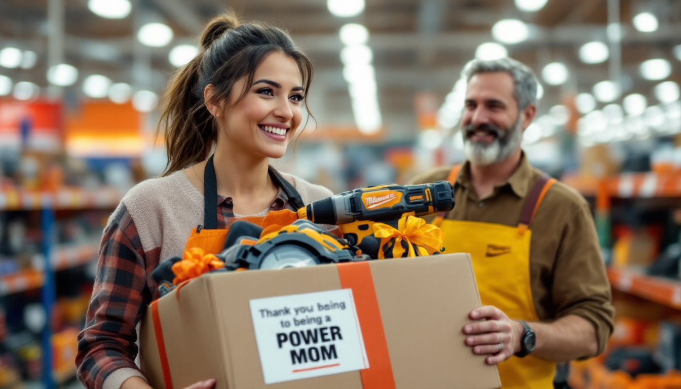 découvrez les outils électriques milwaukee chez home depot pour célébrer la fête des mères ! offrez des cadeaux pratiques et durables qui feront plaisir aux mamans bricoleuses. profitez d'offres spéciales et d'une large sélection pour tous les projets.